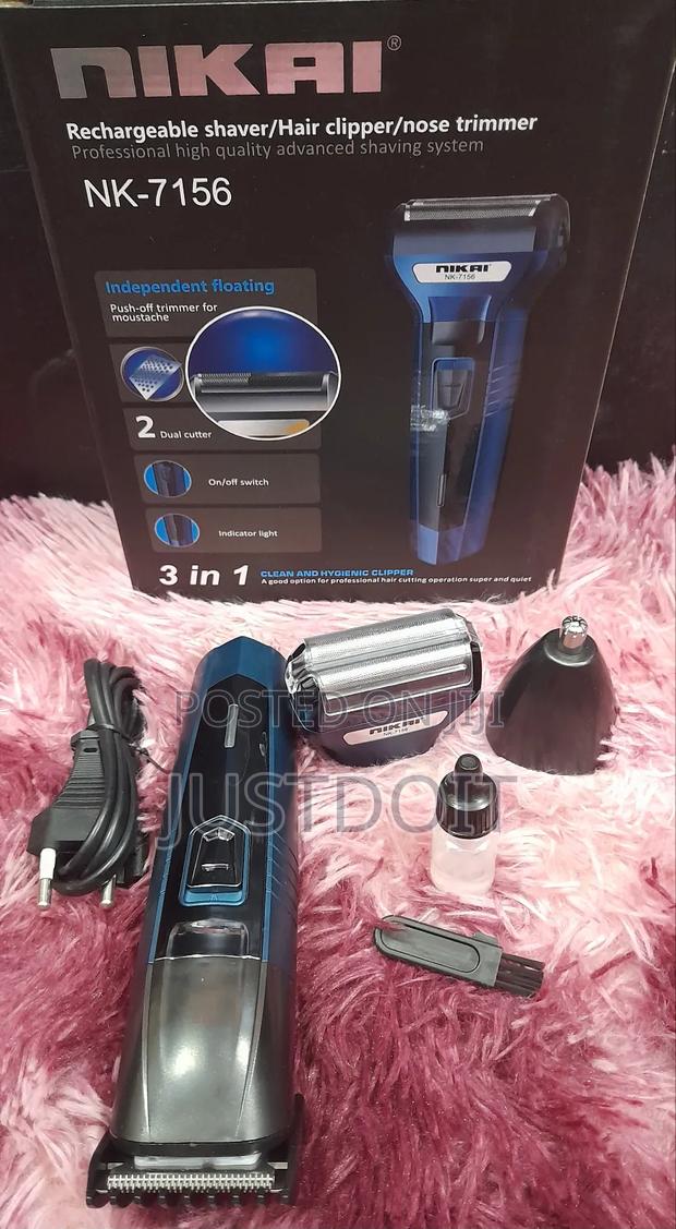 Nikai 3 in 1 Rechargeable Trimmer · Photo 1