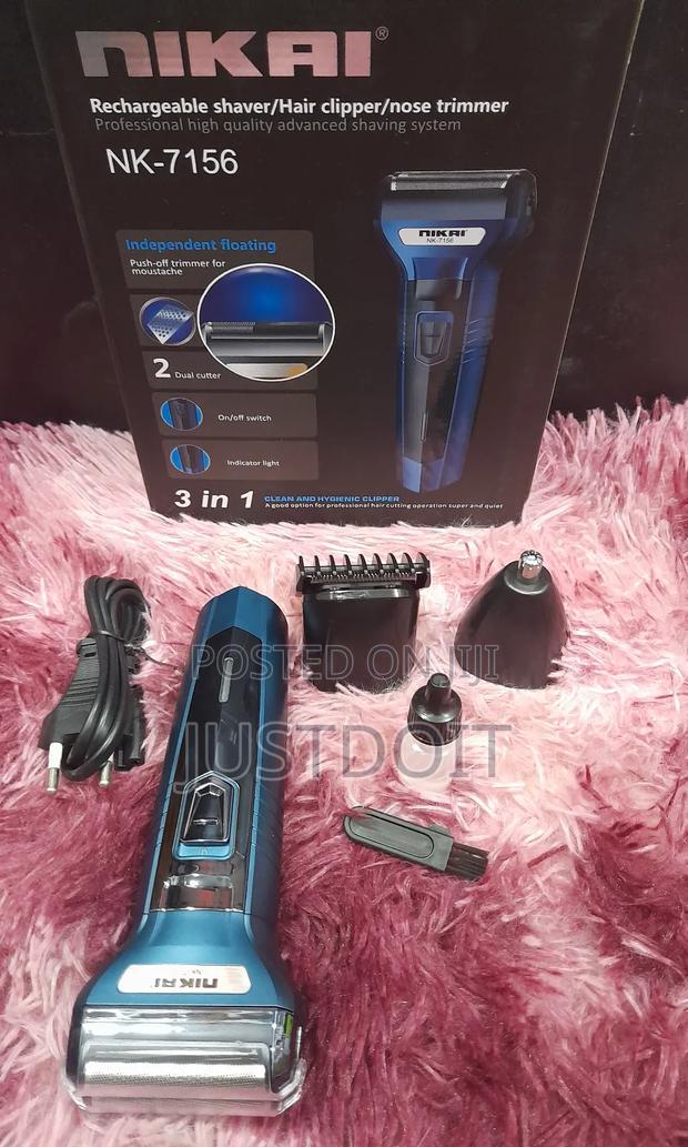 Nikai 3 in 1 Rechargeable Trimmer · Photo 2