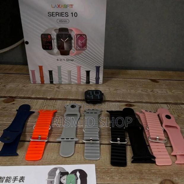 Laxasfit Series 10 Smartwatch With 8 Straps (335469) · Photo 1