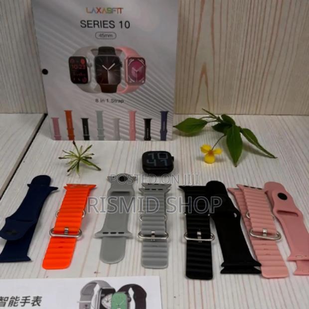 Laxasfit Series 10 Smartwatch With 8 Straps (525259) · Photo 2