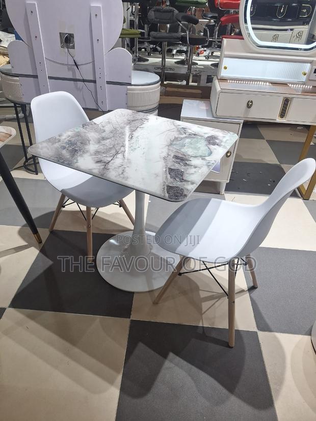 A Classic 2seat Marble Dining Sets · Photo 1