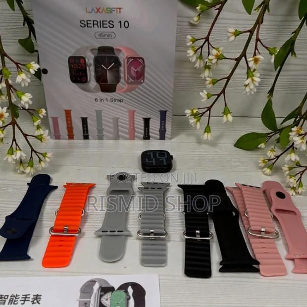 Laxasfit Series 10 Smartwatch With 8 Straps (525257) · Photo 2