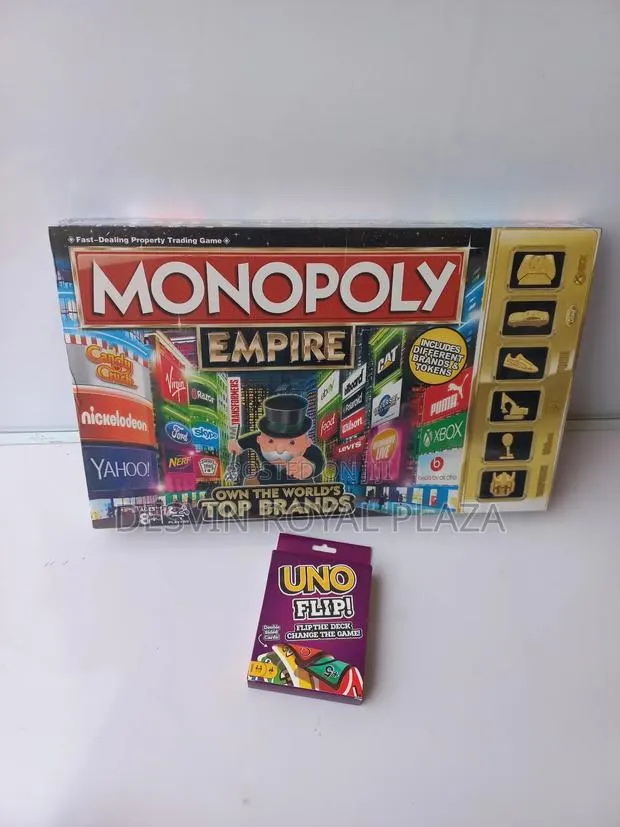 Uno Flip + Monopoly Empire · Photo 1