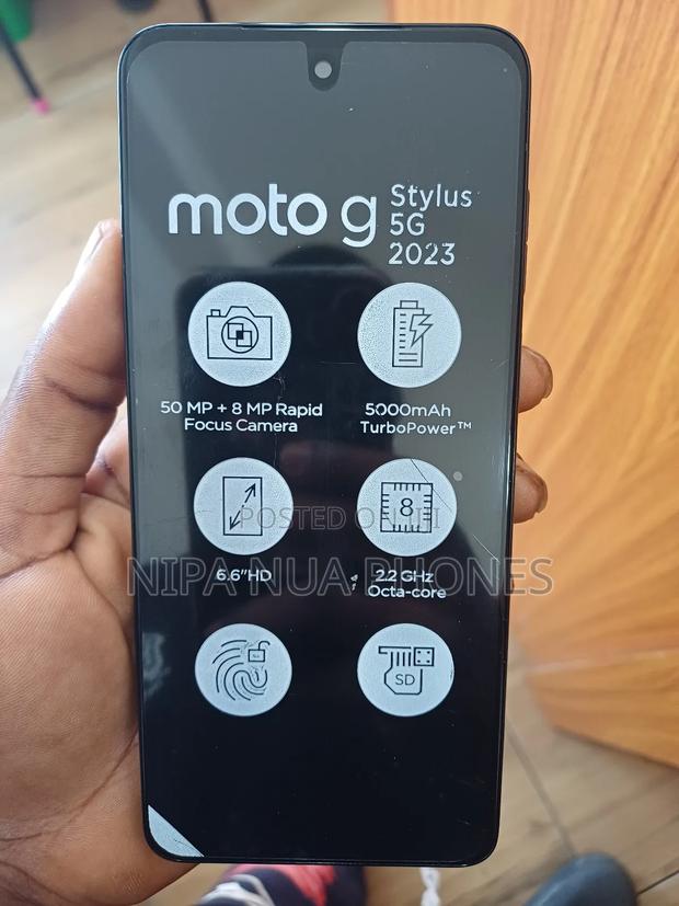 Motorola Moto G Stylus 5G -2023 256 GB Black · Photo 1