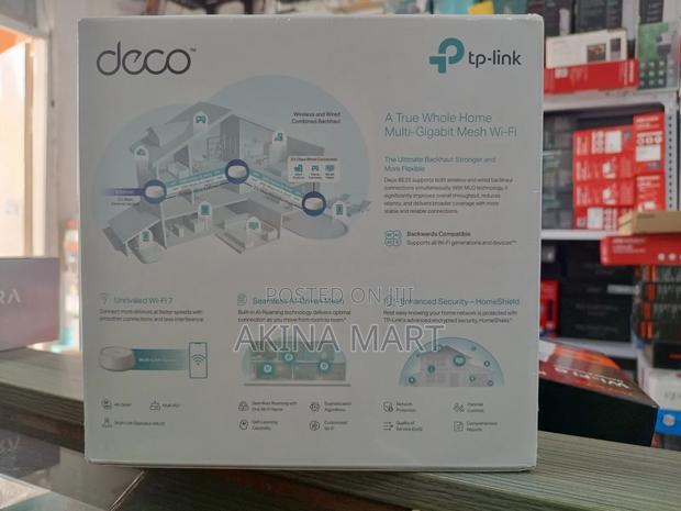 Tp Link Deco Be3600 Dual Band Whole Home Wifi 7 Mesh System · Photo 3