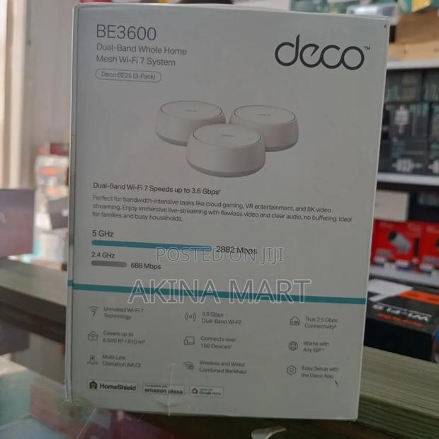 Tp Link Deco Be3600 Dual Band Whole Home Wifi 7 Mesh System · Photo 2