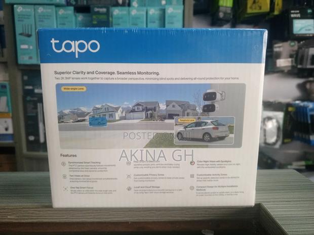 TP-Link Tapo Indoor/Outdoor Dual Lens Full Color Pt Camera C246d · Photo 2