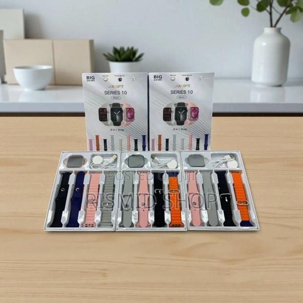 Laxasfit Series 10 Smartwatch 8 in 1 Straps (888288) · Photo 1