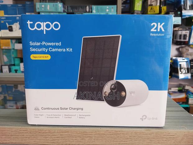 Tp-Link Tapo C410 Kit Solar Powered Security Camera Kit · Photo 1