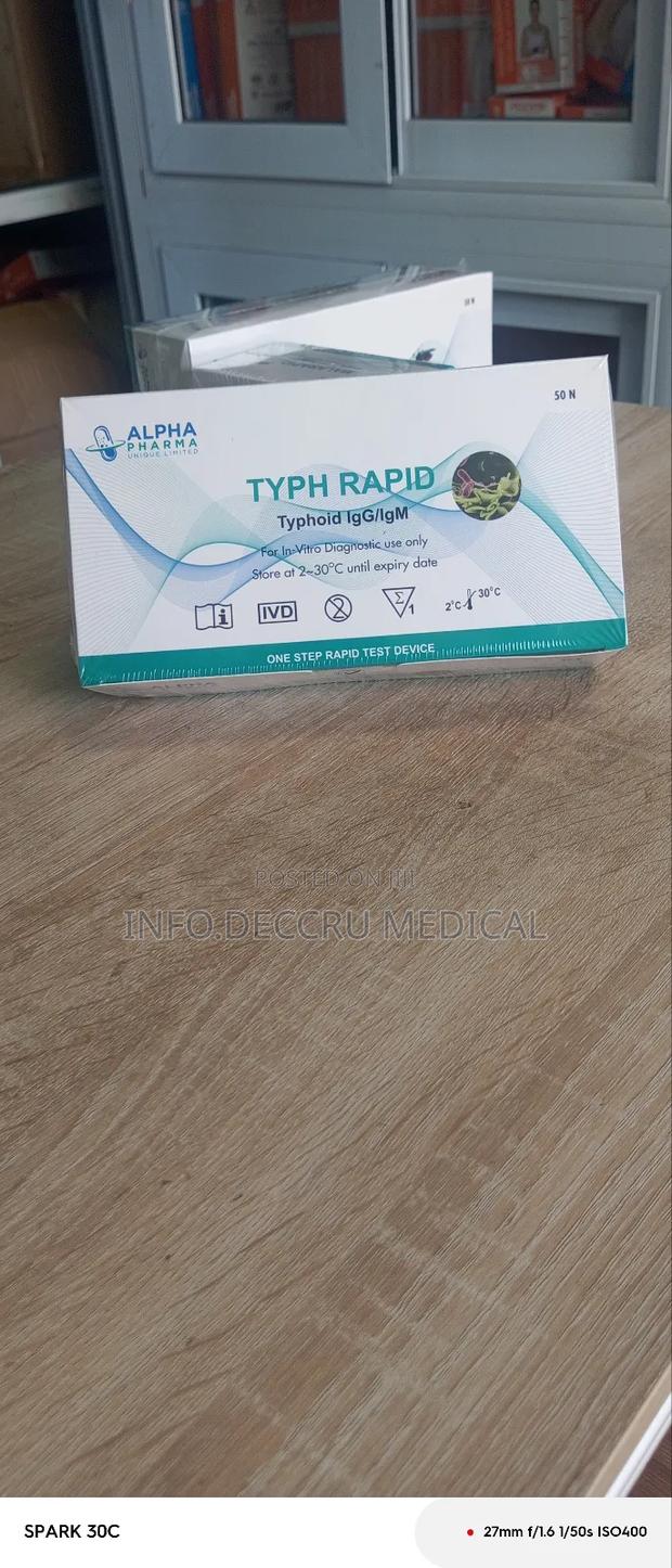 Typhoid Test Strip · Photo 1