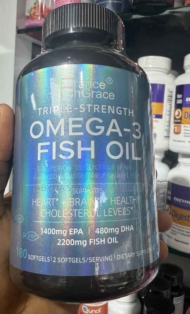Omega 3 Fish Oil 180 Softgel · Photo 1