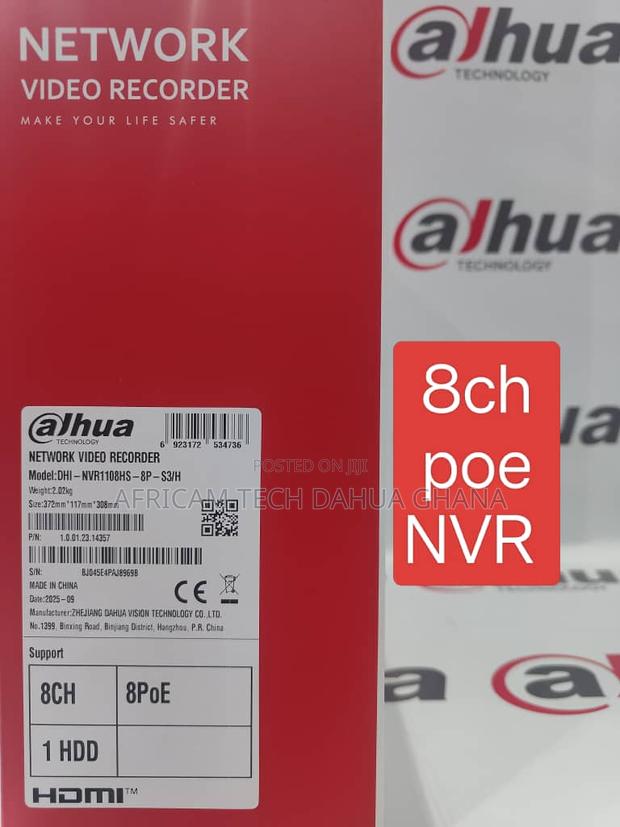 Dahua 8channel NVR 8poe · Photo 1