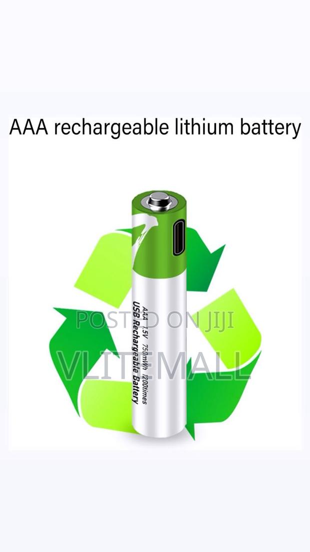 Rechargeable Aaa X 4 Type - C Usb Lithium Battery · Photo 3