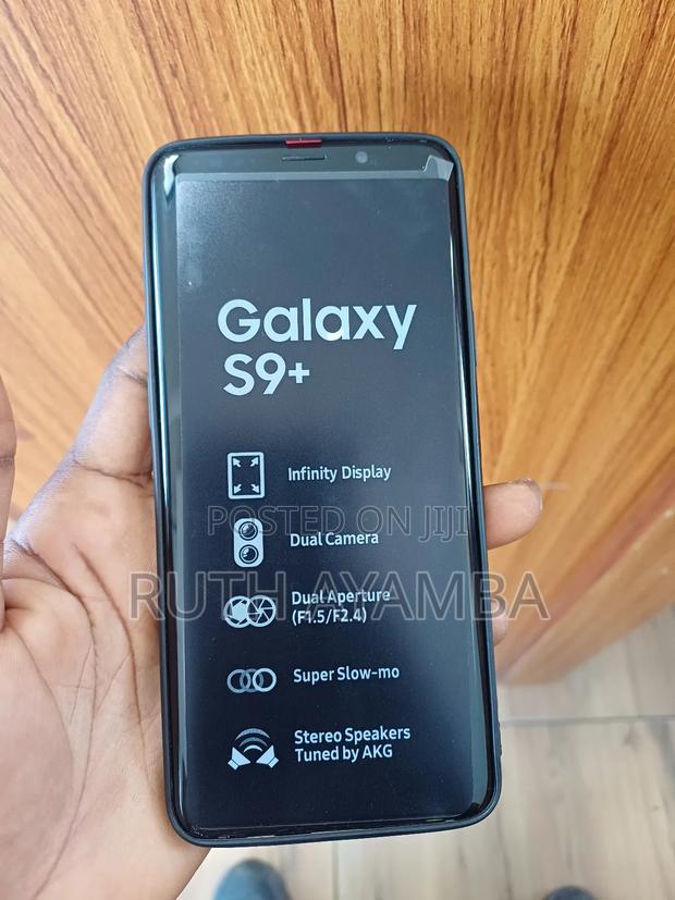 Samsung Galaxy S9 Plus 64 GB Black · Photo 1