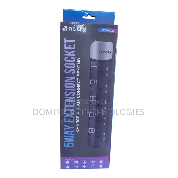 NCTS 5way Extension Socket Charge Ahead, Connect Beyond · Photo 1