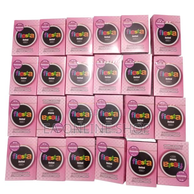 Fiesta Dotted Condoms. 24 Packs of 3 in 1 · Photo 2