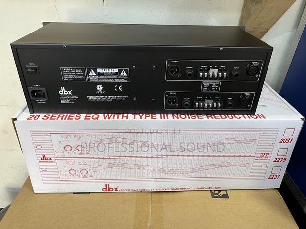 DBX 2231 Dual 31-Band Graphic Equalizer/Limiter, Noise Reduction. · Photo 2