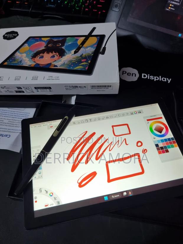 New BOSTO 16HD Graphics Drawing Tablet 4 GB Gray · Photo 3