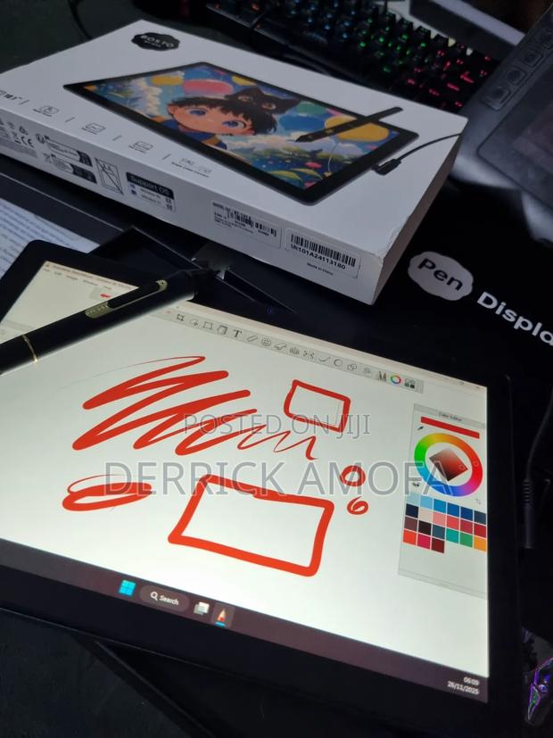 New BOSTO 16HD Graphics Drawing Tablet 4 GB Gray · Photo 4