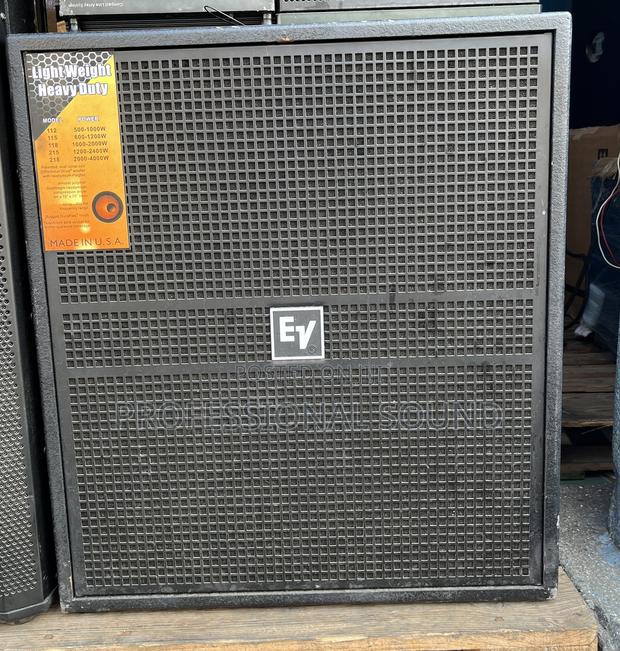 Electro-Voice (Ev) Single Bass Speaker(Pair) · Photo 1