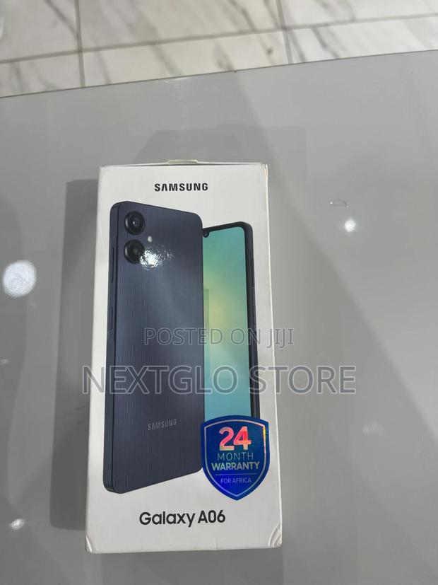 New Samsung Galaxy A06 64 GB Black