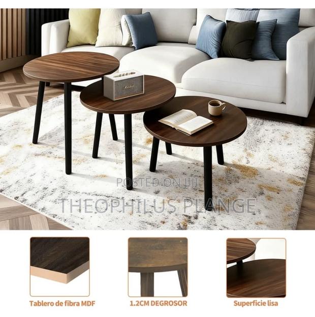 3 in 1 Coffee Table, Wood Design. · Photo 1
