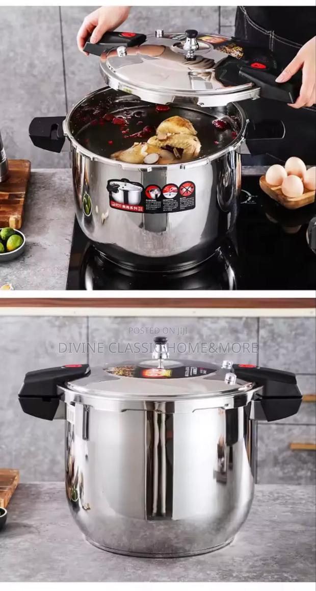 10lit Stainless Steel Pressure Cooker · Photo 2