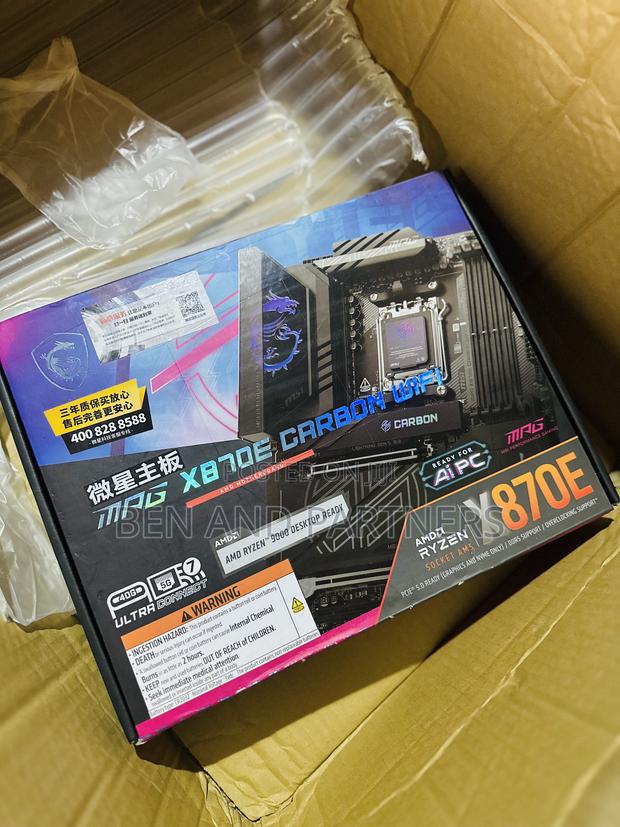 Msi Mpg X870e + Ryzen 9 9950x3d Combo · Photo 2