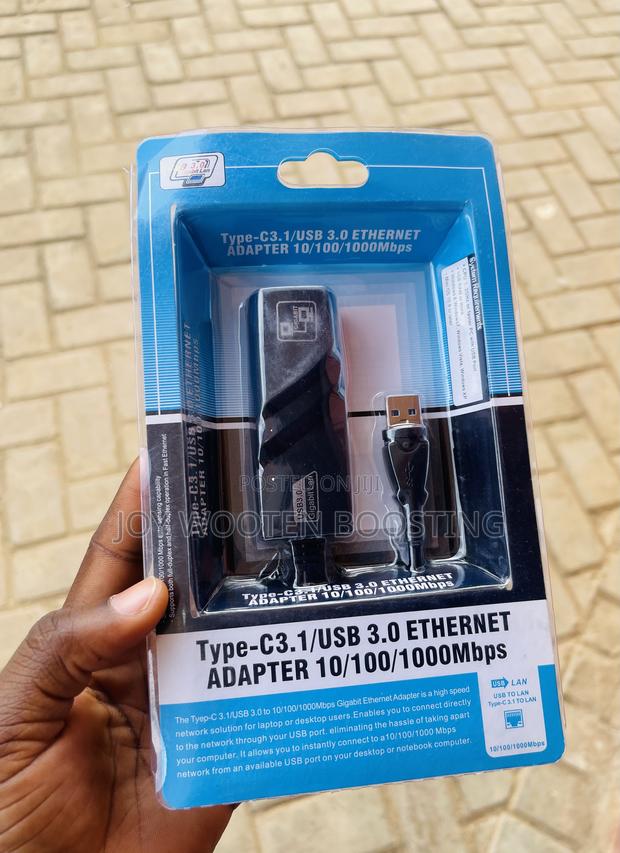 Usb 3.0 / Type-C Ethernet Adapter (10/100/1000mbps) · Photo 3
