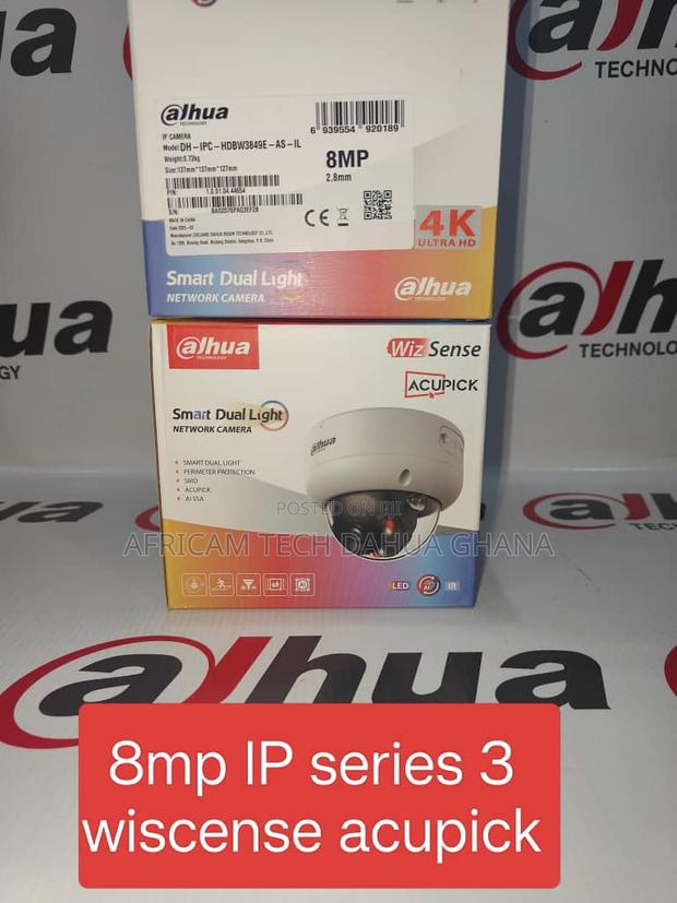 Dahua 8mp Ip Series 3 Wizsense Acupick · Photo 1