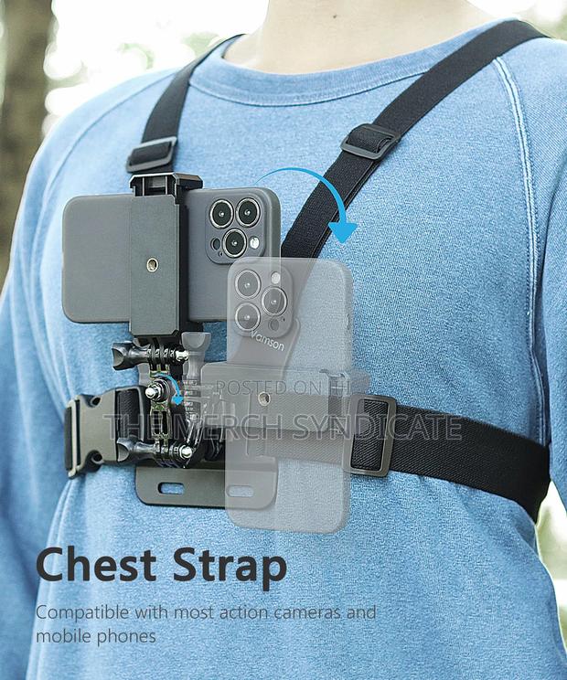 7in1 Handsfree Pov Vlog Sports Chest Mount Holder For Phones Cameras · Photo 2
