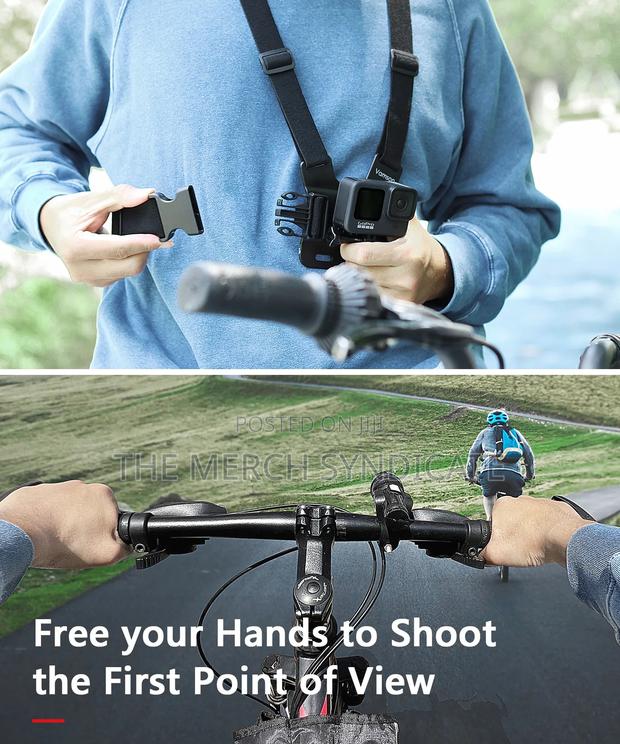 7in1 Handsfree Pov Vlog Sports Chest Mount Holder For Phones Cameras · Photo 4