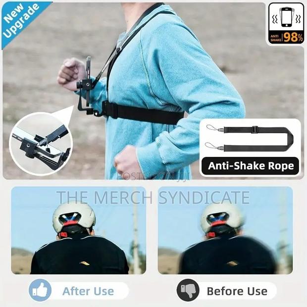 7in1 Handsfree Pov Vlog Sports Chest Mount Holder For Phones Cameras · Photo 6