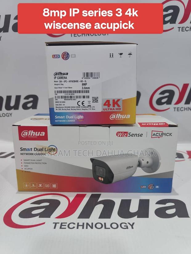 Dahua 8mp Ip Series 3 Wizsense Acupick Bullet · Photo 1