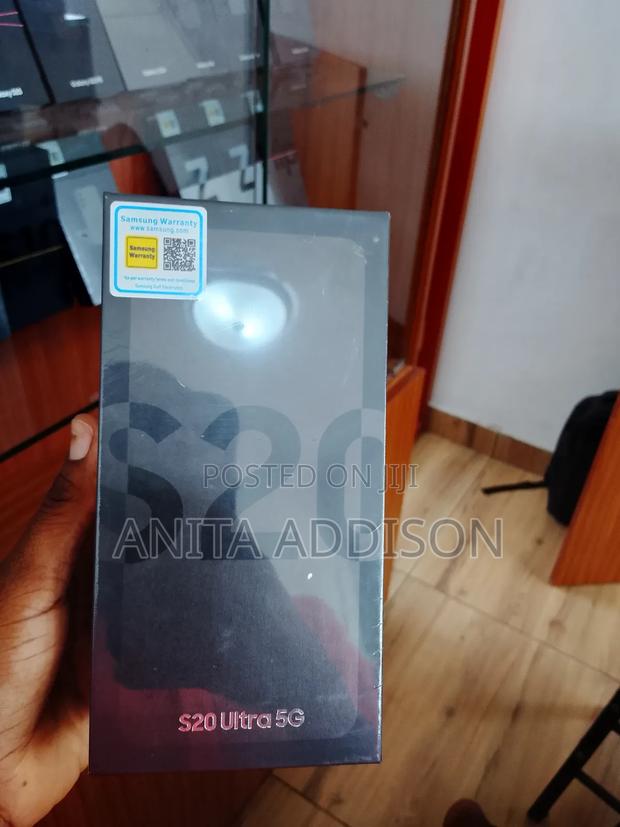 New Samsung Galaxy S20 Ultra 128 GB Black · Photo 1