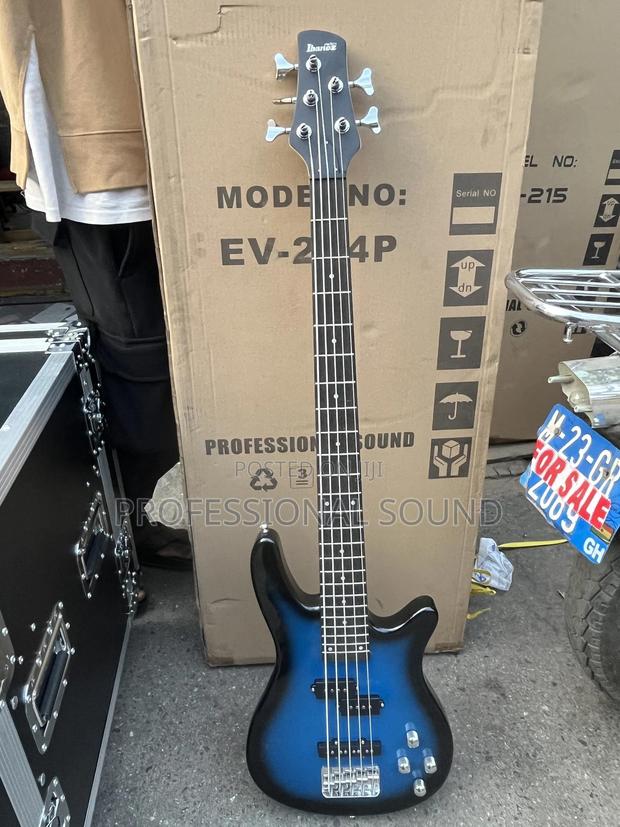 Ibanez 5-String Electric Bass Guitar · Photo 1