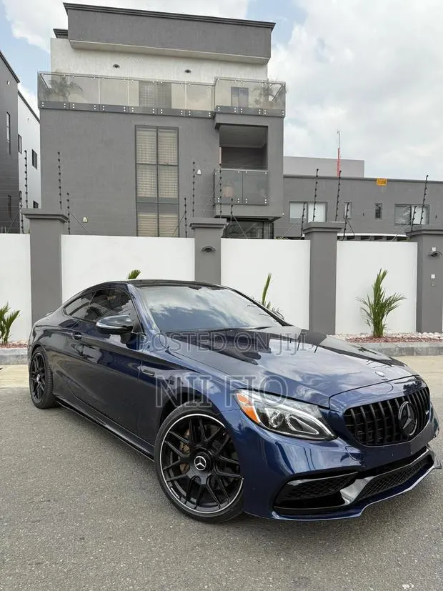 Mercedes-Benz C43 4Matic Coupe AWD (3.0L V6 9AM) 2018 Blue · Photo 1