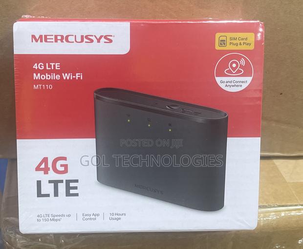 Mercusys 4g Lte Mobile Wi-Fi Mt110 Universal Mifi Router · Photo 1