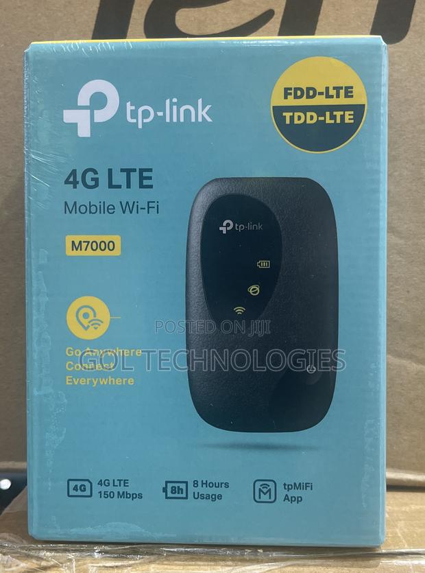 TP-Link 4g Lte Mobile Wi-Fi Universal 4g Wifi 8 Hours Usage M7000 · Photo 1