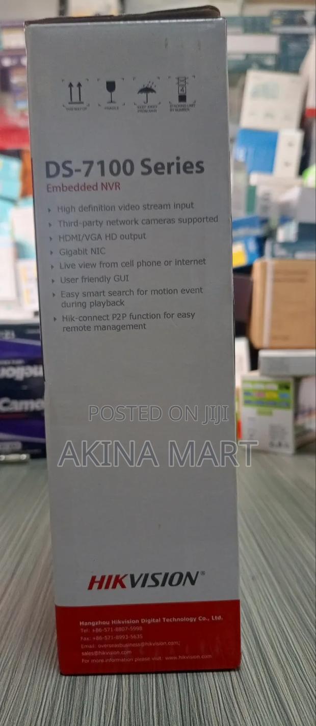 Hikvision Ds-7104n-Q1/4p/M Is a 4-Channel NVR Embedded · Photo 3