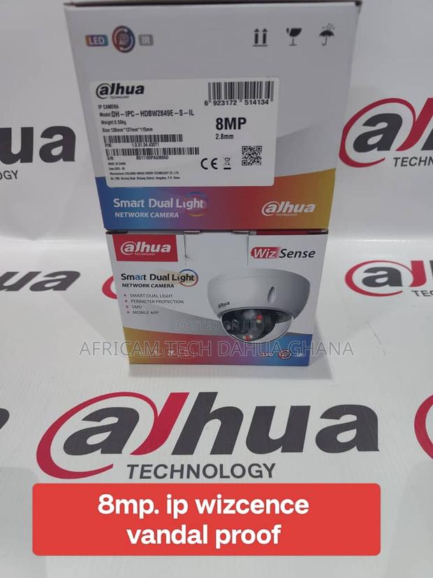 Dahua 8mp Wizsense Ip Vandal Proof · Photo 1