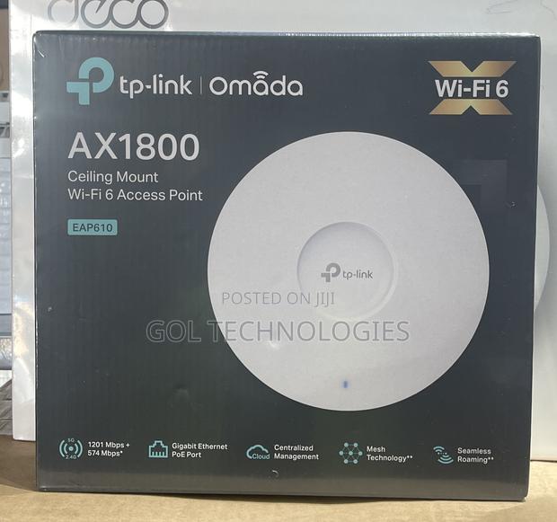 Tp Link Ax1800 Ceiling Mount Wi-Fi 6 Access Point Eap610 Omada · Photo 2