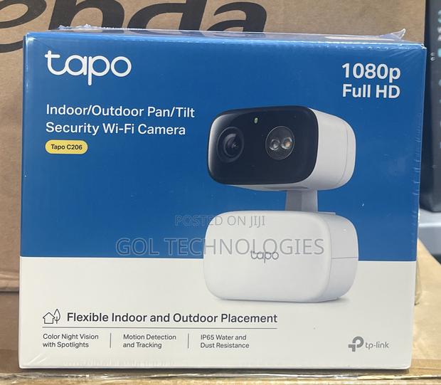 Tp Link Tapo Indoor/Outdoor Pan/Tilt Security Wi-Fi Camera Tapo C206 · Photo 2