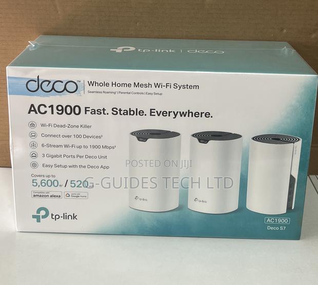 Tp-Link Deco S7 Ac1900 Whole Home Mesh Wi-Fi System 3-Pack · Photo 1