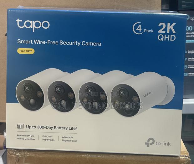 Tapo Smart Wire-Free Security Camera 4ch Wifi Camera Kit 3mp · Photo 1