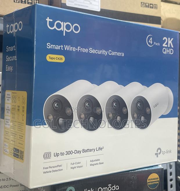 Tapo Smart Wire-Free Security Camera 4ch Wifi Camera Kit 3mp · Photo 2