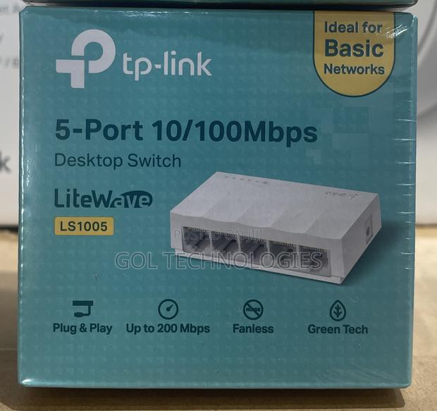 Tp Link 5-Port 10/100mbps Desktop Switch Litewave Ls1005 · Photo 2