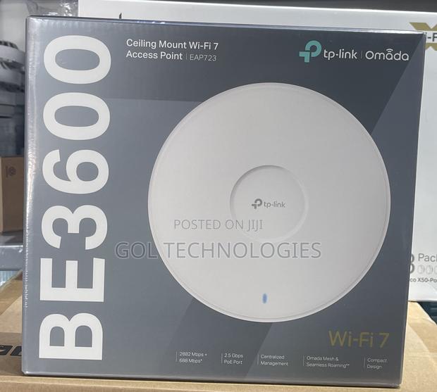 Tp Link Omada Be3600 Ceiling Mount Wi-Fi 7 Access Point | Eap723 · Photo 1