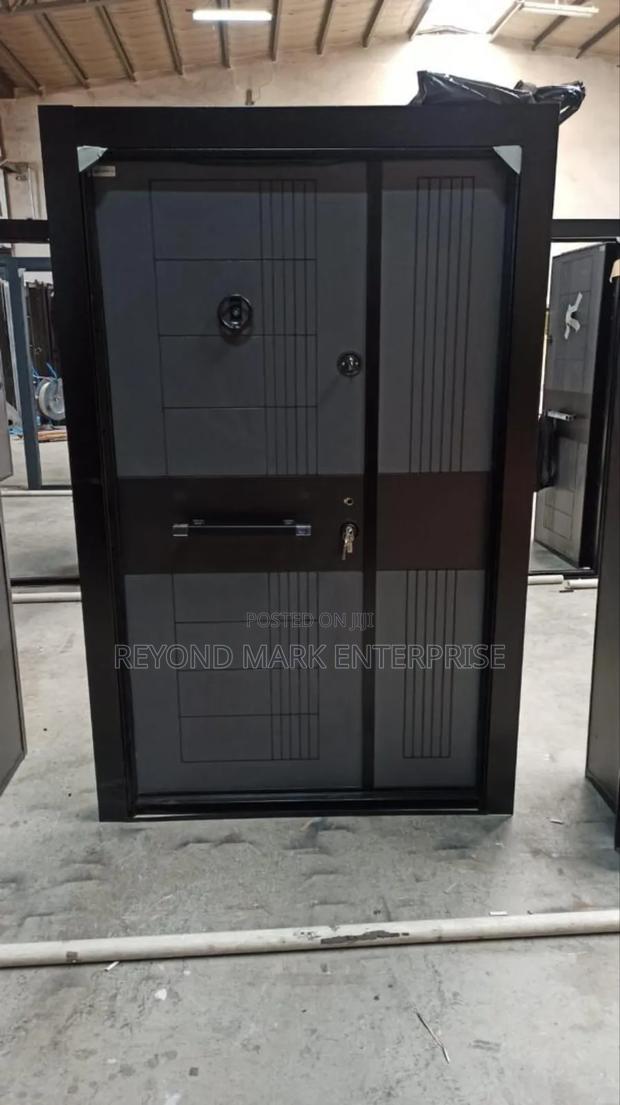 Single Security Door, Luksury Design, Turkish Product, Durable · Photo 2
