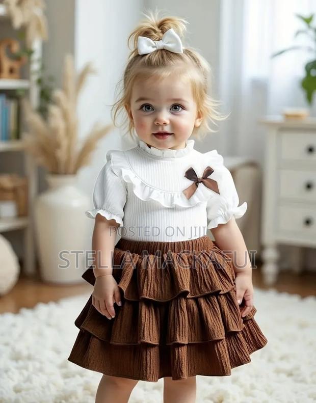 Beautiful Shirt With Skirt for 18-24months Only · Photo 1